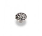 (3174) 1 5/8" Braided Knob Jeffery Alexander Ashton  ** CALL STORE FOR AVAILABILITY AND TO PLACE ORDER **