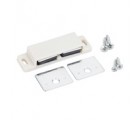(50621-R) Double Magnetic Catch White  ** CALL STORE FOR AVAILABILITY AND TO PLACE ORDER **