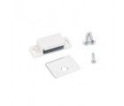 (50631-R) Single Magnetic Catch White  ** CALL STORE FOR AVAILABILITY AND TO PLACE ORDER **