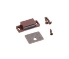 (50632-R) Single Magnetic Catch Brown/ Bronze  ** CALL STORE FOR AVAILABILITY AND TO PLACE ORDER **