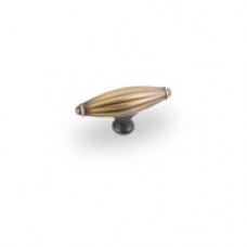 (618L) 2 15/16" Ribbed Knob Jeffery Alexander Glenmore  ** CALL STORE FOR AVAILABILITY AND TO PLACE ORDER **