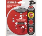 Diablo 5 in. 150-Grit Universal Hole Random Orbital Sanding Disc with Hook and Lock Backing (50-Pack)  ** CALL STORE FOR AVAILABILITY AND TO PLACE ORDER **