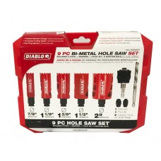 Diablo 7/8" - 2" Forstner bit 9-Piece Hole Saw Kit  ** CALL STORE FOR AVAILABILITY AND TO PLACE ORDER **