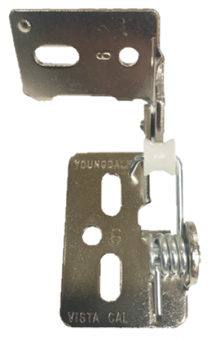 YOUNGDALE HINGE #4 NICKLE  ** CALL STORE FOR AVAILABILITY AND TO PLACE ORDER **