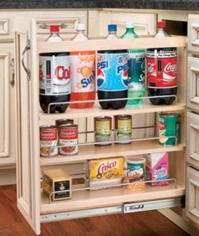 RV448-BC-05C Tier Pull-Out Organizer with Rails  ** CALL STORE FOR AVAILABILITY AND TO PLACE ORDER **