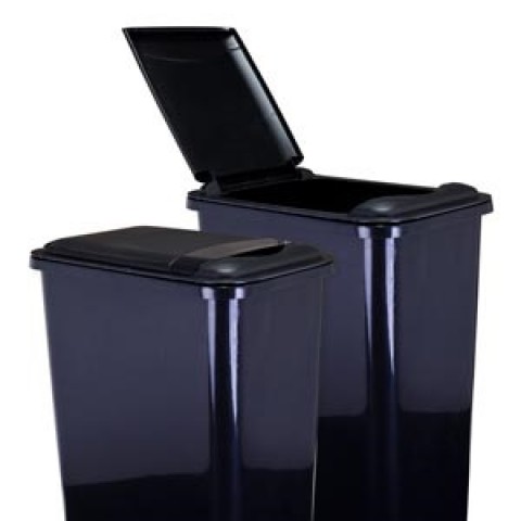 (CAN35-LID)  Lid for 35-Quart Waste Container - Black   ** CALL STORE FOR AVAILABILITY AND TO PLACE ORDER **
